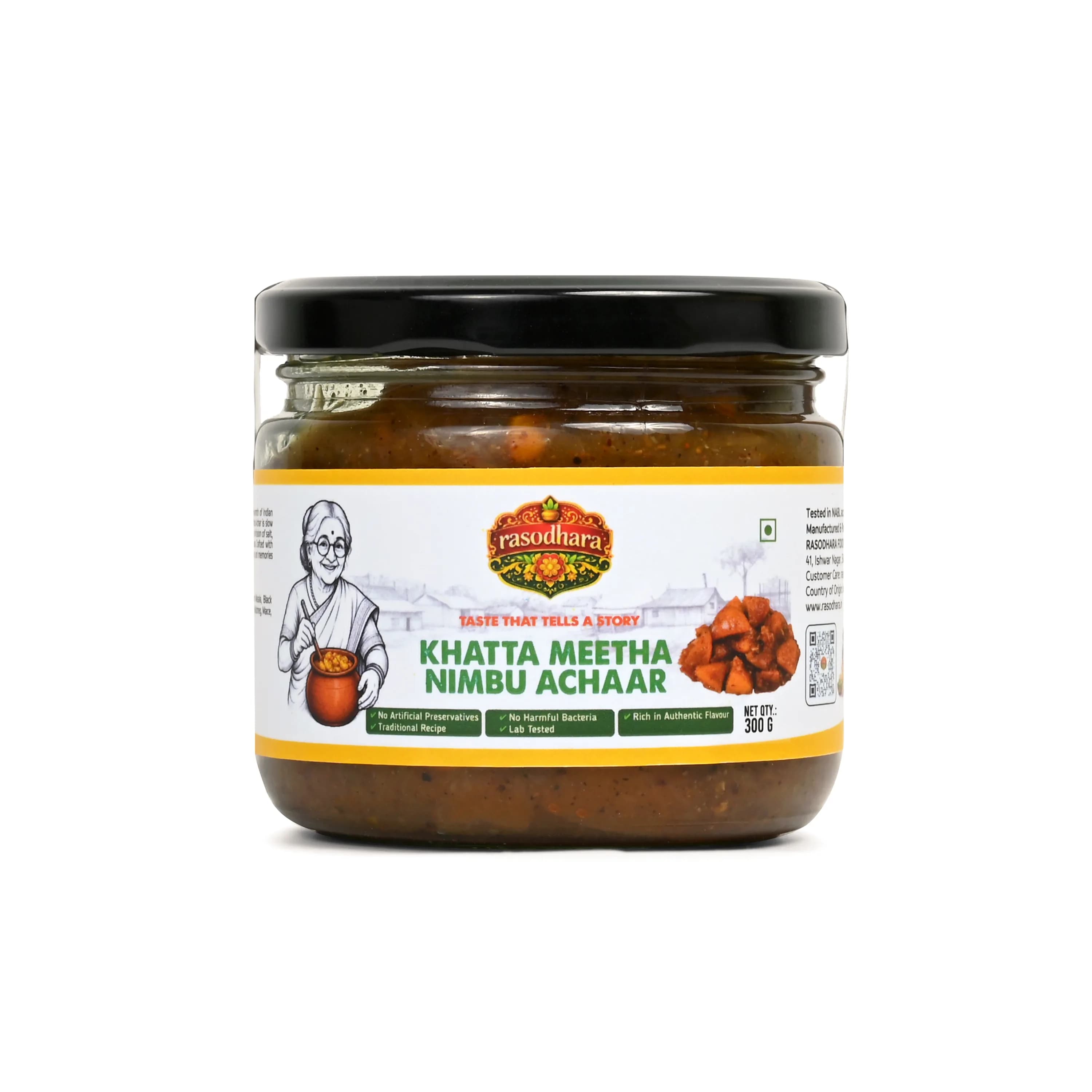 Khatta Meetha Nimbu Achaar