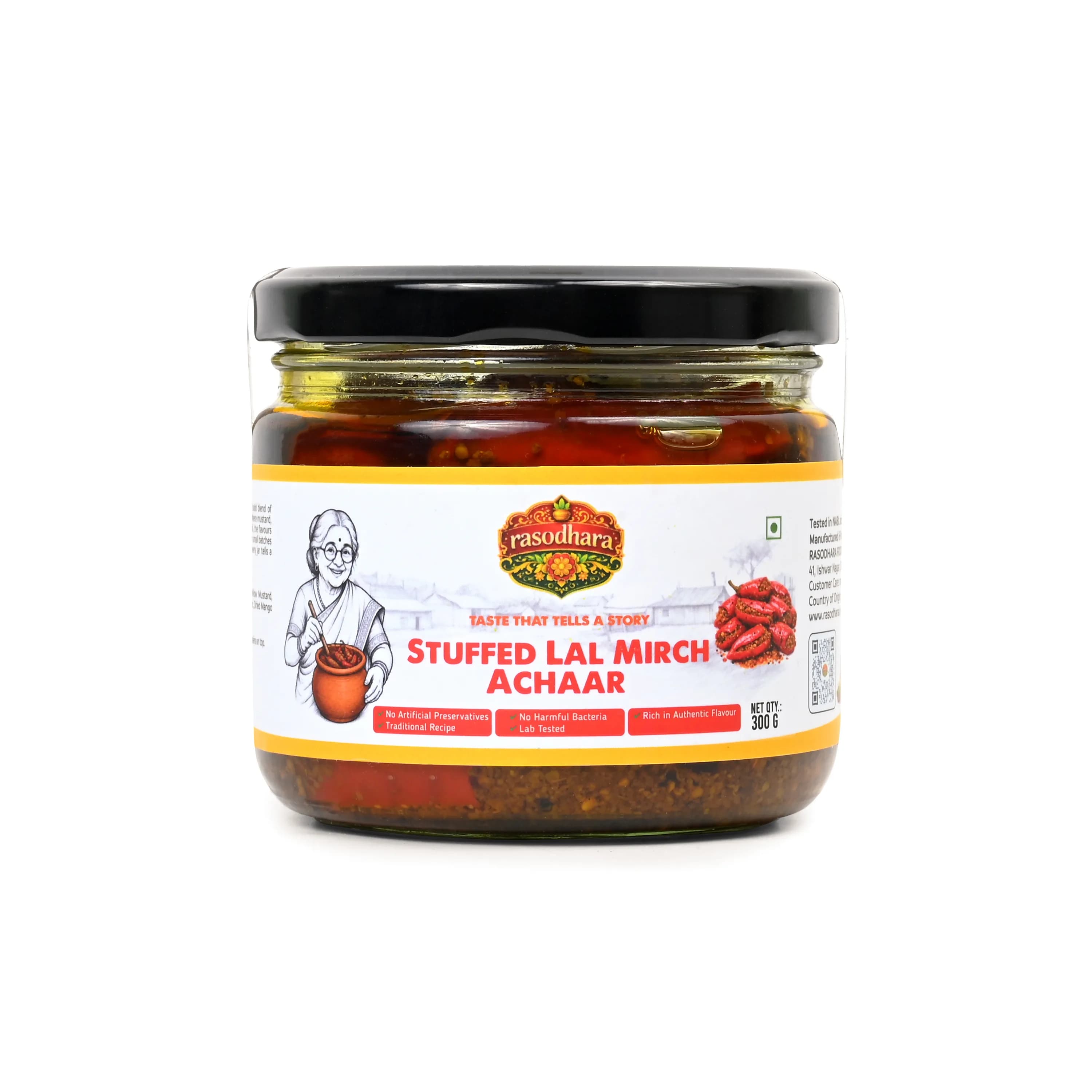 Stuffed Red Chilli Pickle